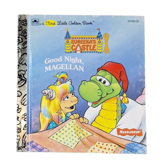 Eureeka’s Castle: Good Night Magellan -First Little Golden Book Nickelodeon 1992 - Picture 1 of 5